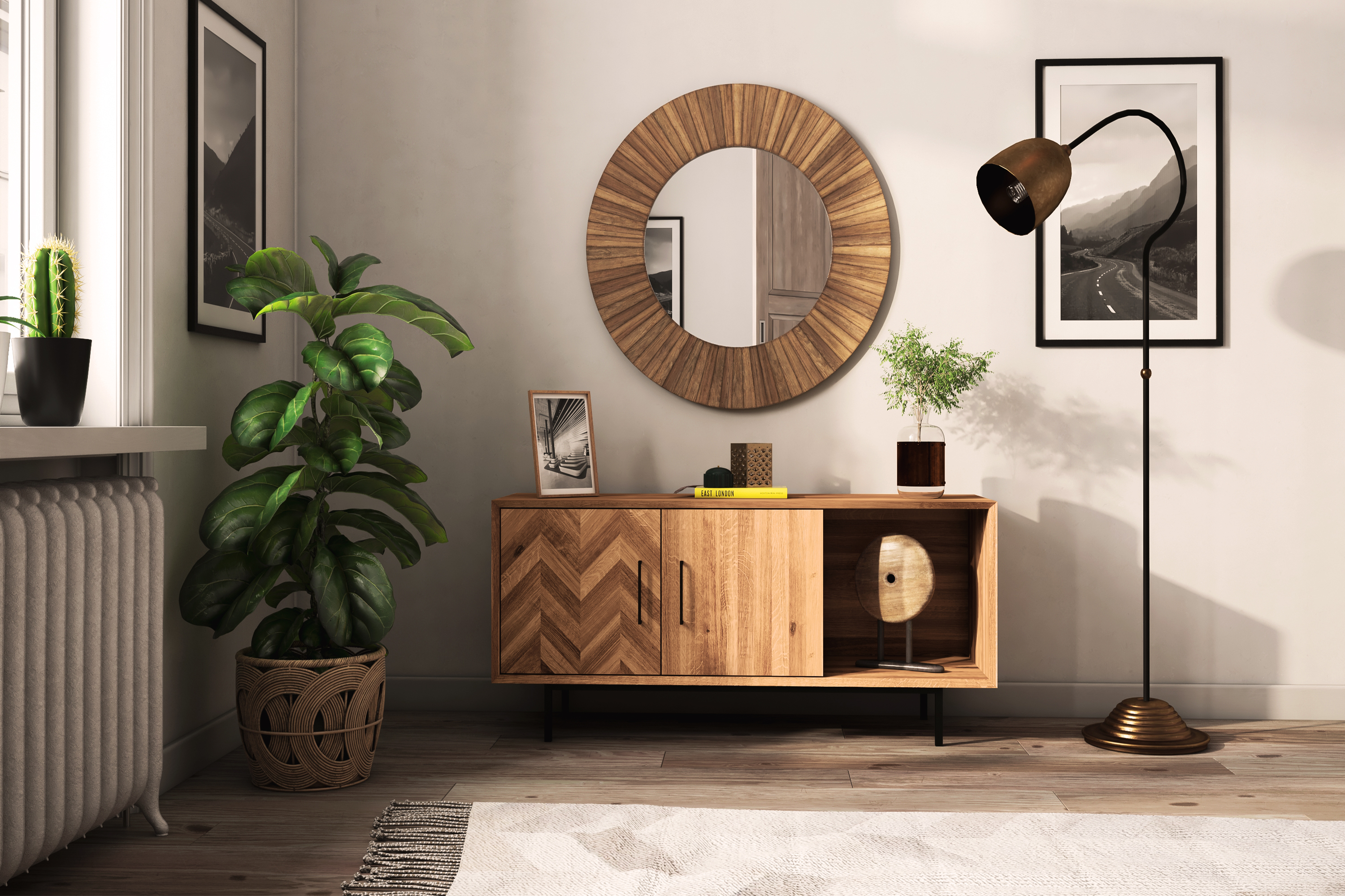 Sideboard mit Freifach  Abies 2726