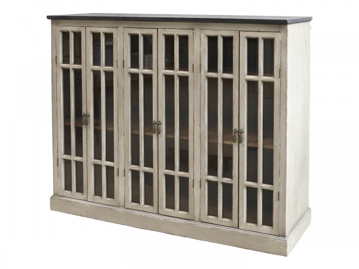 Anrichte - Sidebord - Vitrine mit 6 Türen