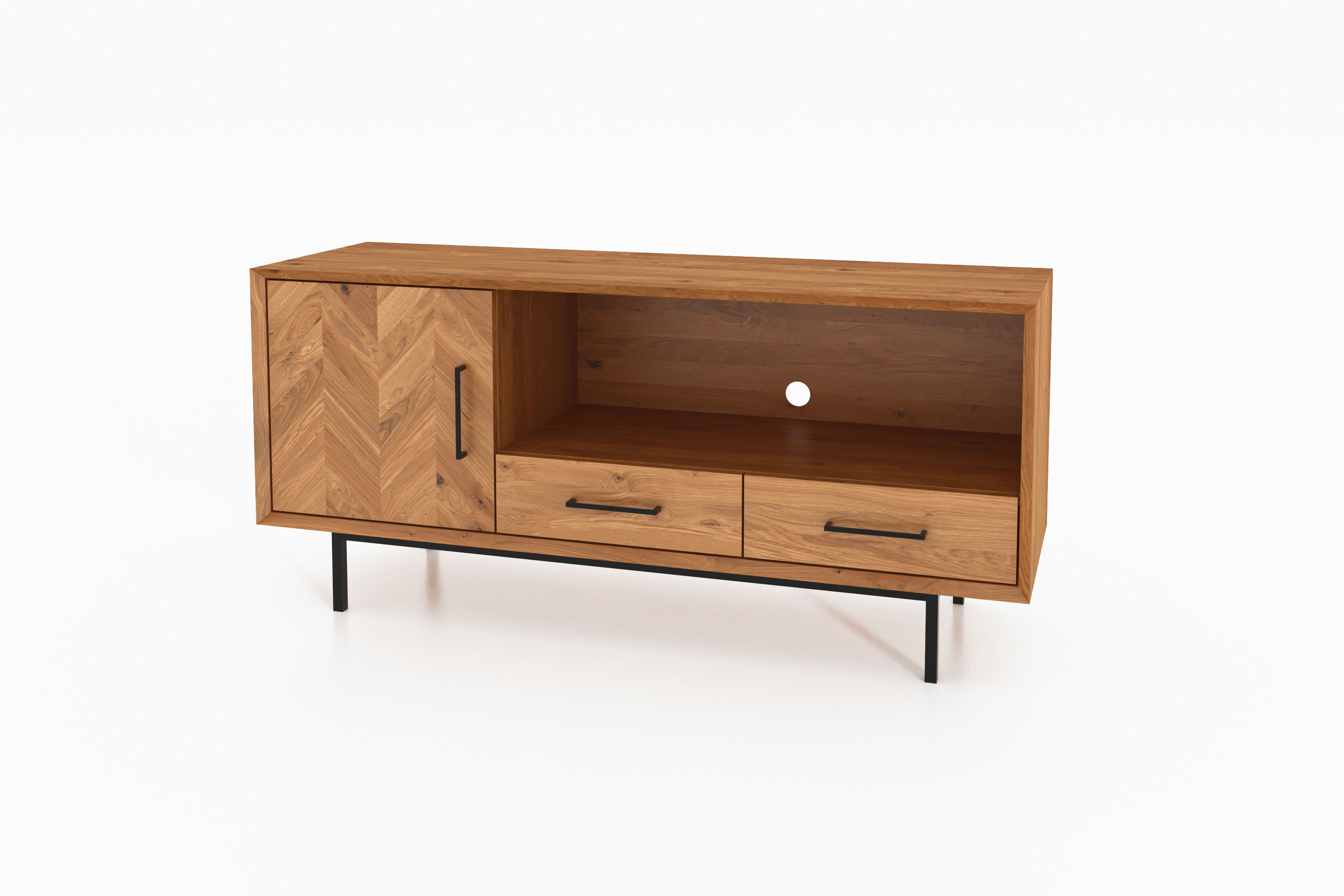 Sideboard 1 Tür & 2 Schubladen / Abies 2724