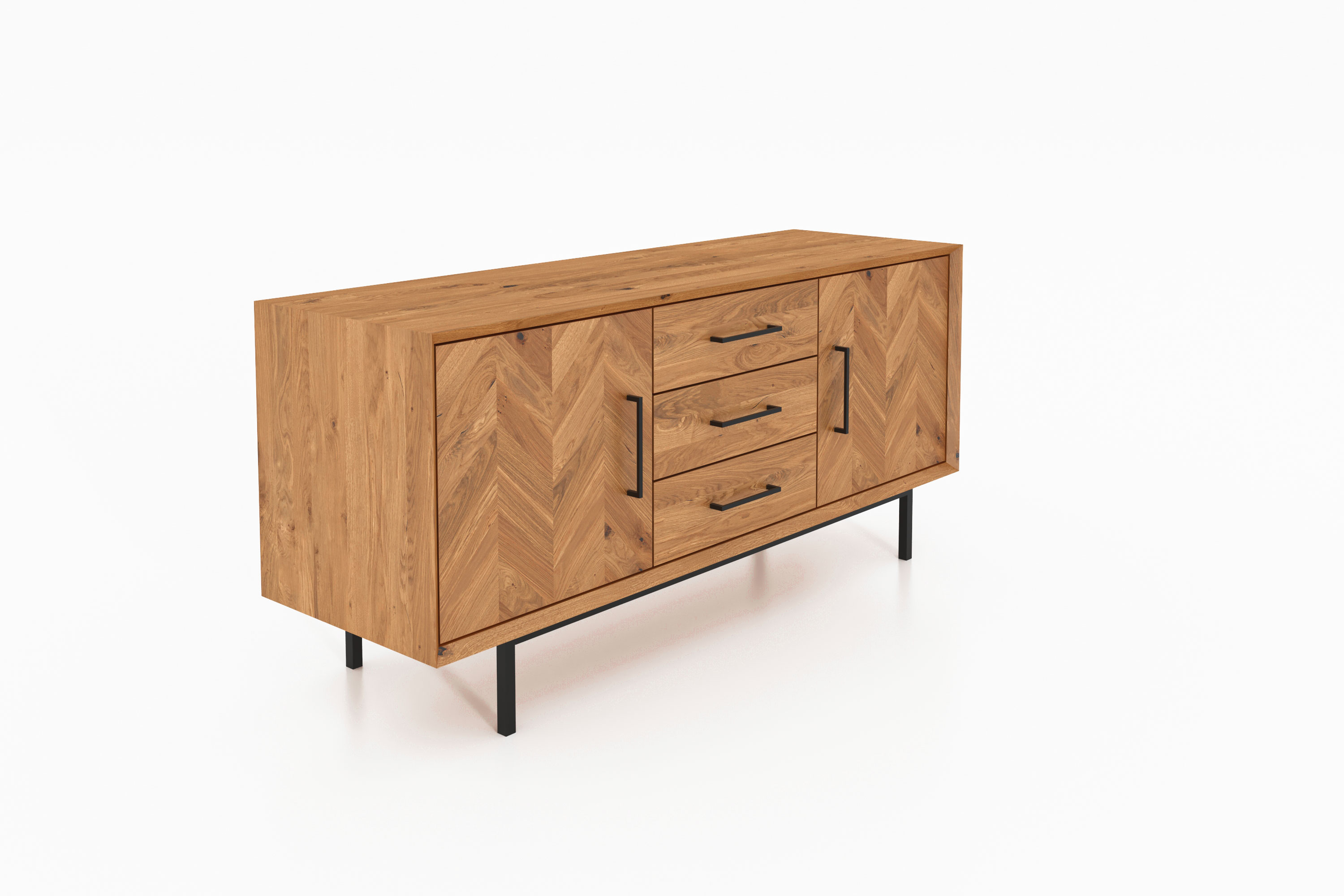 Sideboard mit 2 Türen & 3 Schubladen / Abies 2729