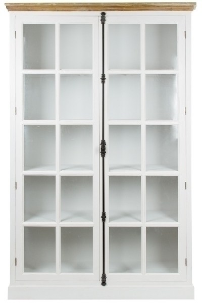 Vitrine Florence, mit 2 Glastüren