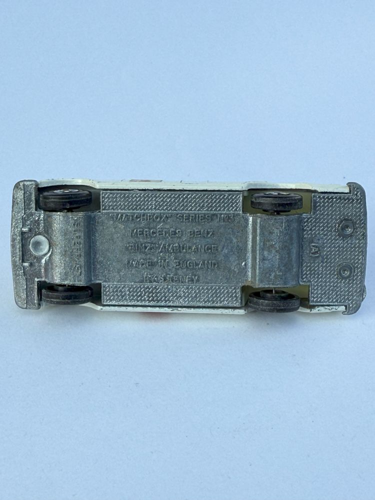 Mercedes Benz "BINZ" Nr. 3 Matchbox Modellauto – Vintage-Fahrzeug
