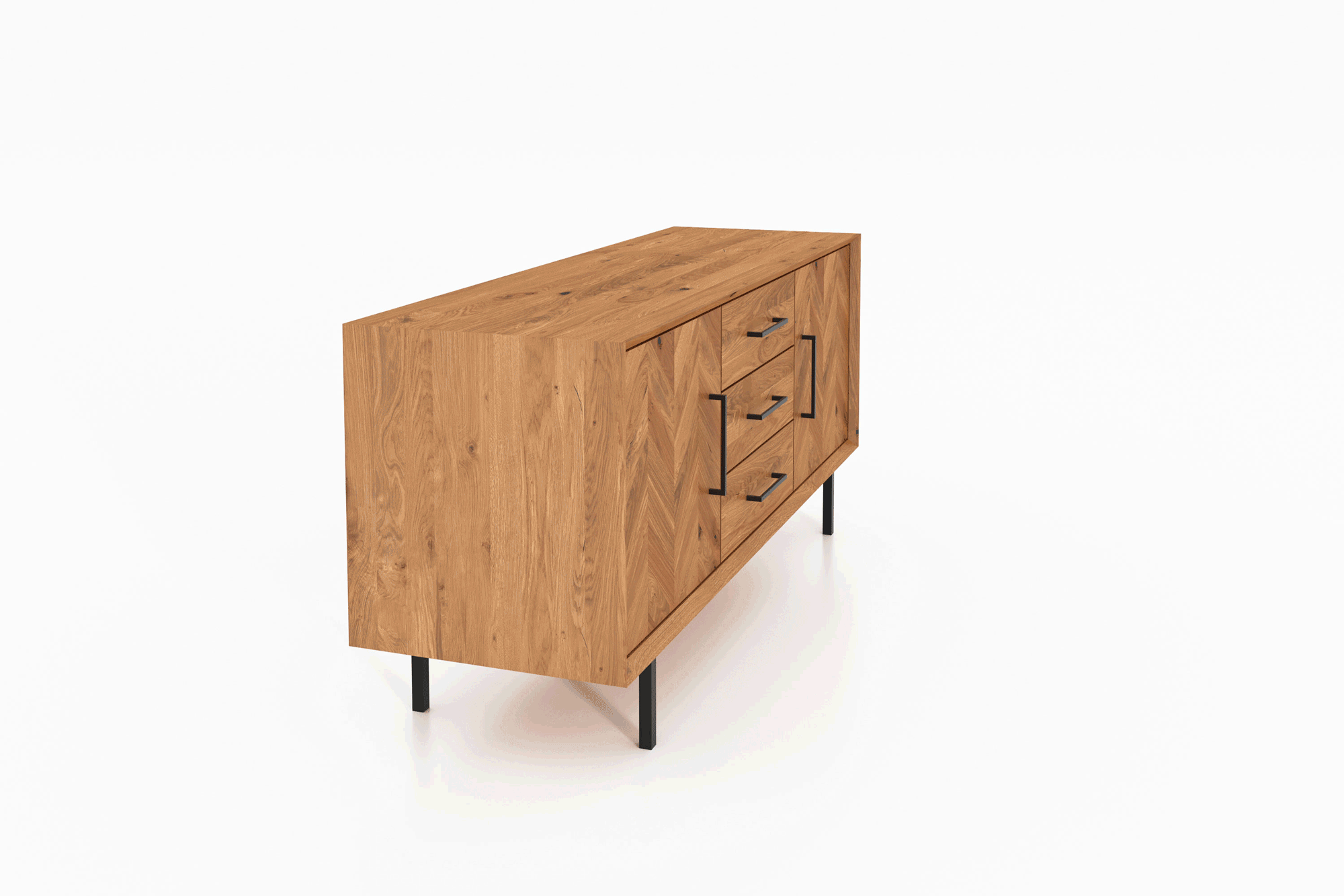 Sideboard mit 2 Türen & 3 Schubladen / Abies 2729