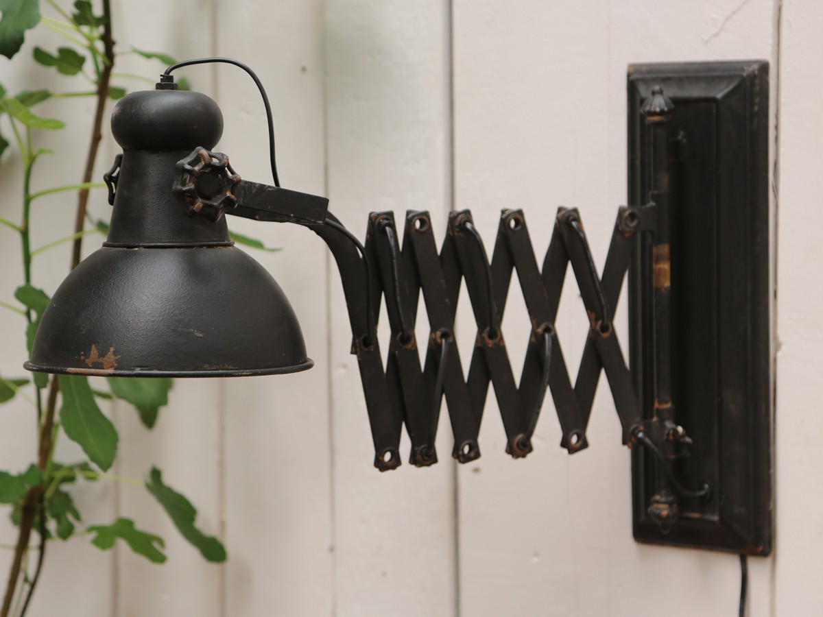 Wandlampe "Factory" / Chic Antique