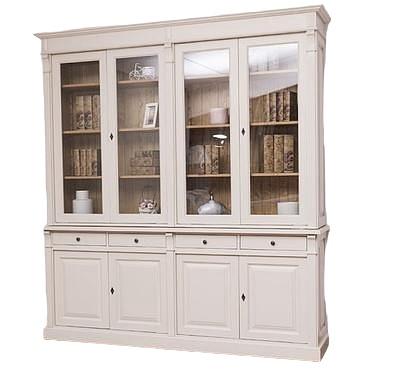 Buffetschrank LÜBECK 223 cm aus Massivholz | WUNDERBAAReS