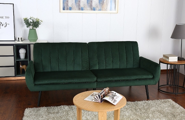 Sofa Liah mit Schlaffunktion - grün