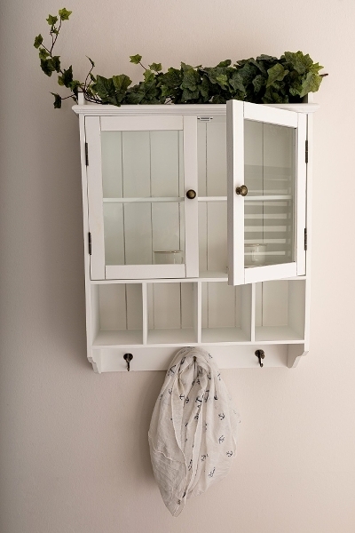 Wandablage Lilly, mit Glastüren