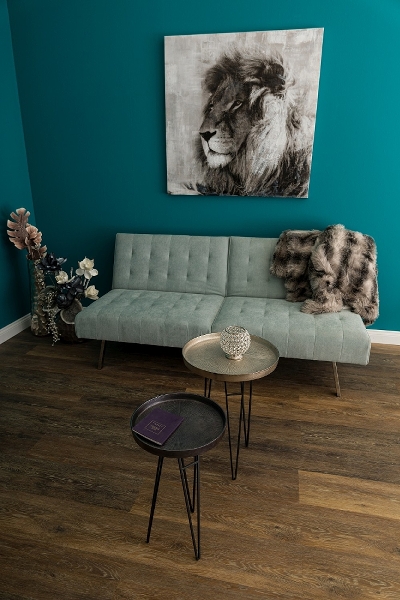 Sofa Marleen mit Schlaffunktion - hellblau
