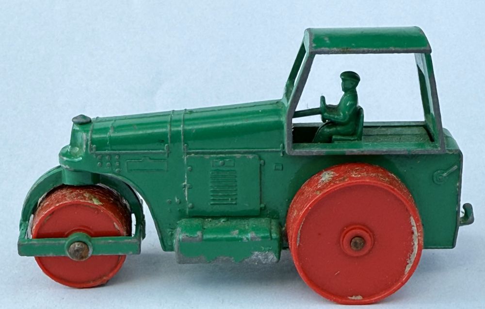 Walze ROAD ROLLER By Lesney Nr. 1  – Vintage-Fahrzeug aus Metall, 60er/70er Jahre