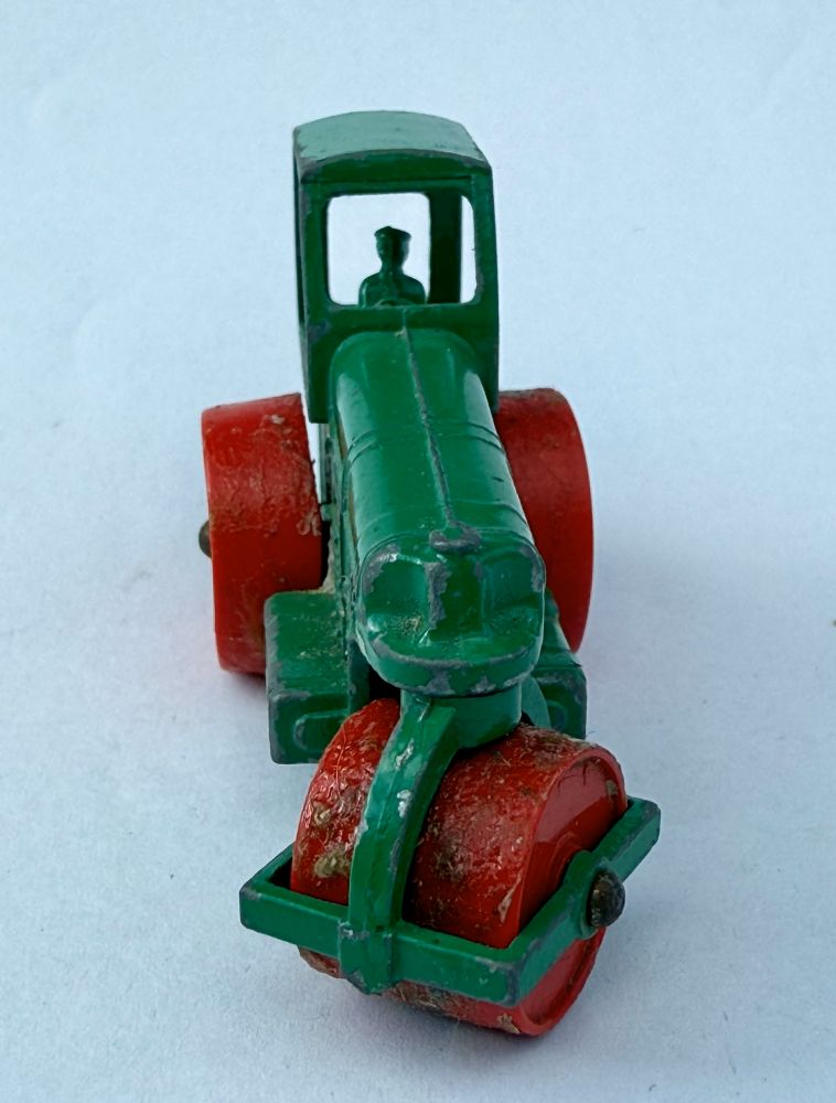 Walze ROAD ROLLER By Lesney Nr. 1  – Vintage-Fahrzeug aus Metall, 60er/70er Jahre