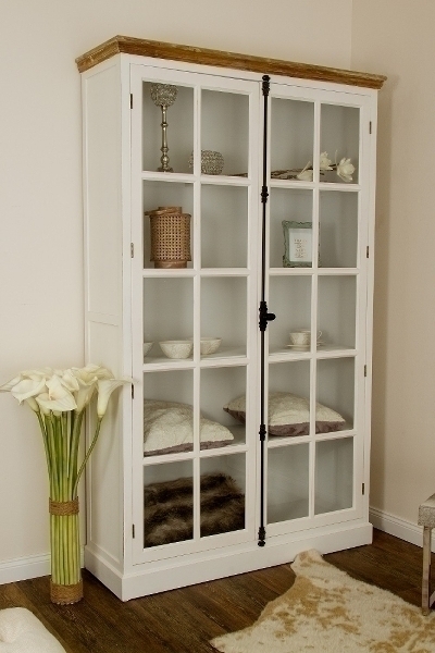 Vitrine Florence, mit 2 Glastüren