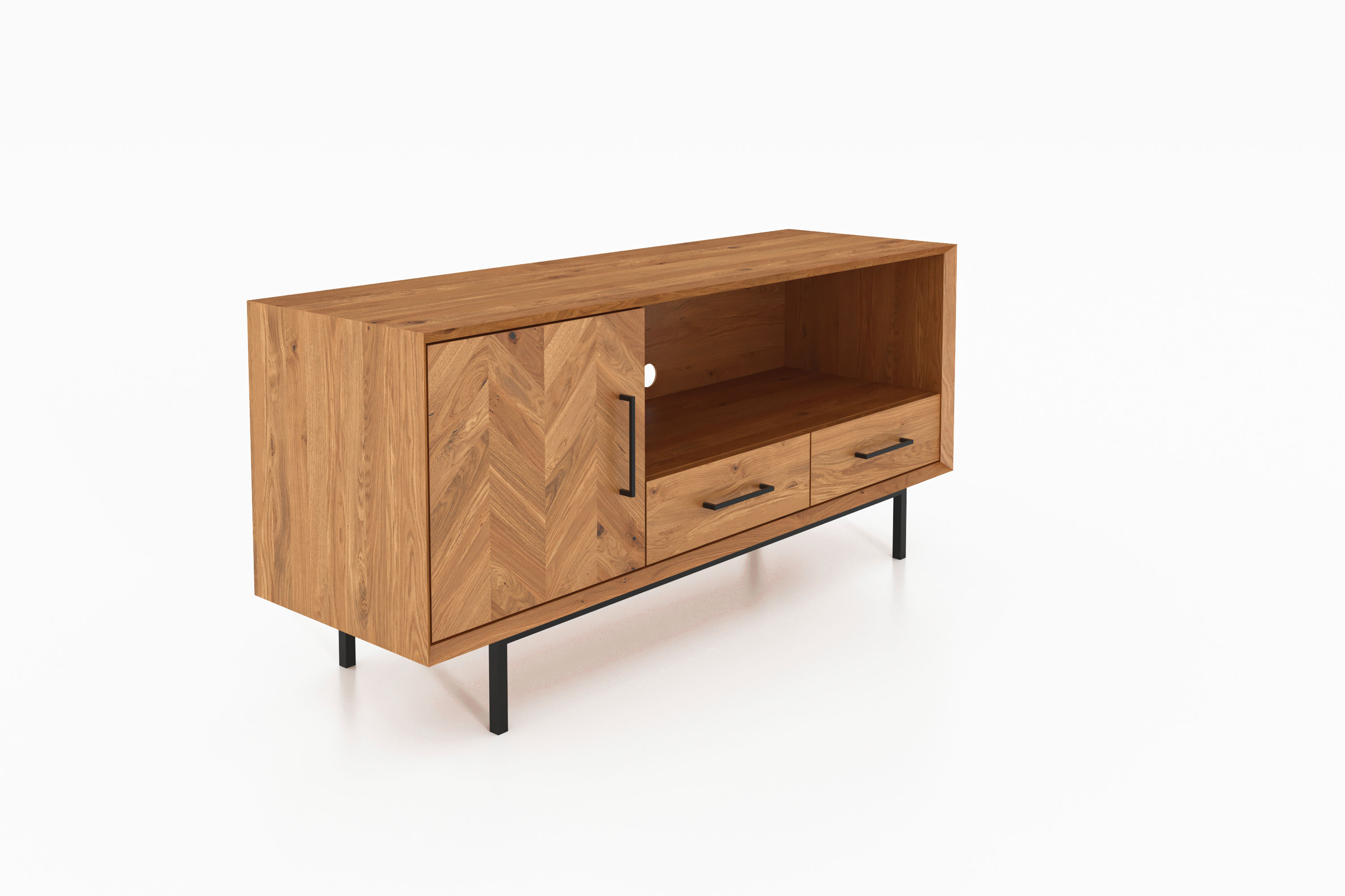 Sideboard 1 Tür & 2 Schubladen / Abies 2724