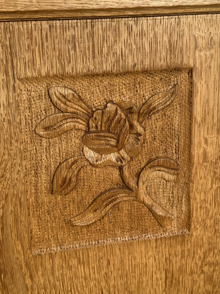 Jugendstil Buffetschrank aus Eichenholz