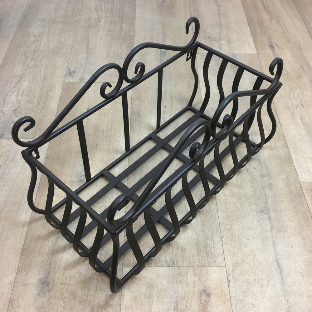 Wandkorb "FRIZZANTE" für Balkon & Terrasse aus Metall