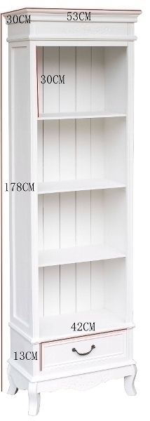 Bücherregal Elegance , mit 1er Schublade