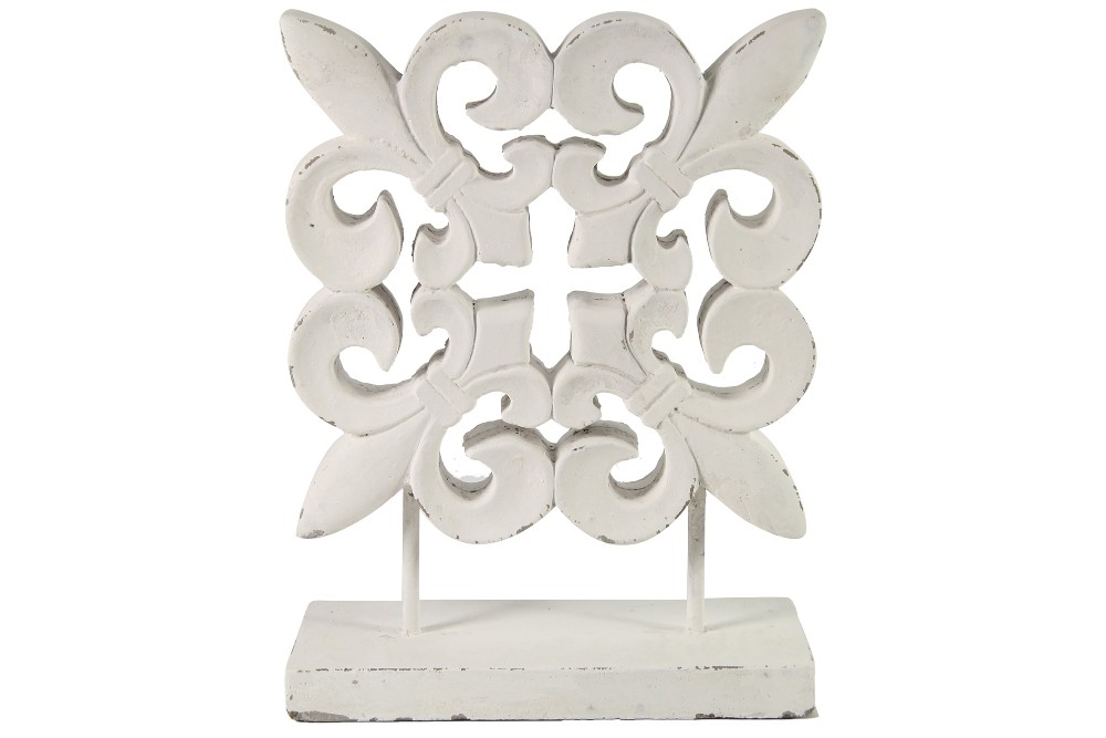 Ornament "GILEAN" weis/L