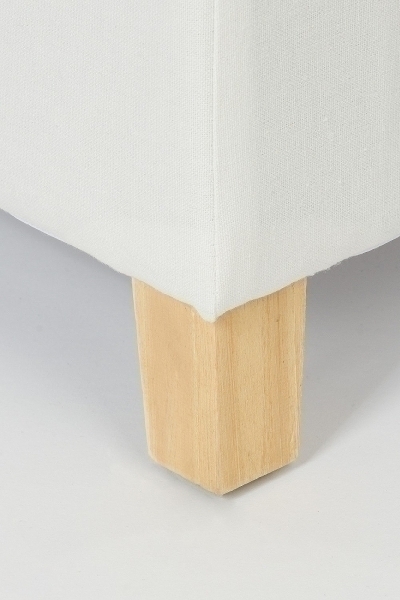 Hocker Liam, mit Stoffbezug