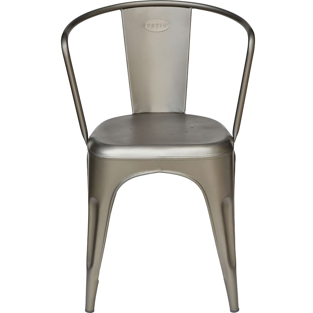 LIVING Stuhl -LIVING Stuhl - Eisen matt  / Industrialstyle von Trademark Living A/S