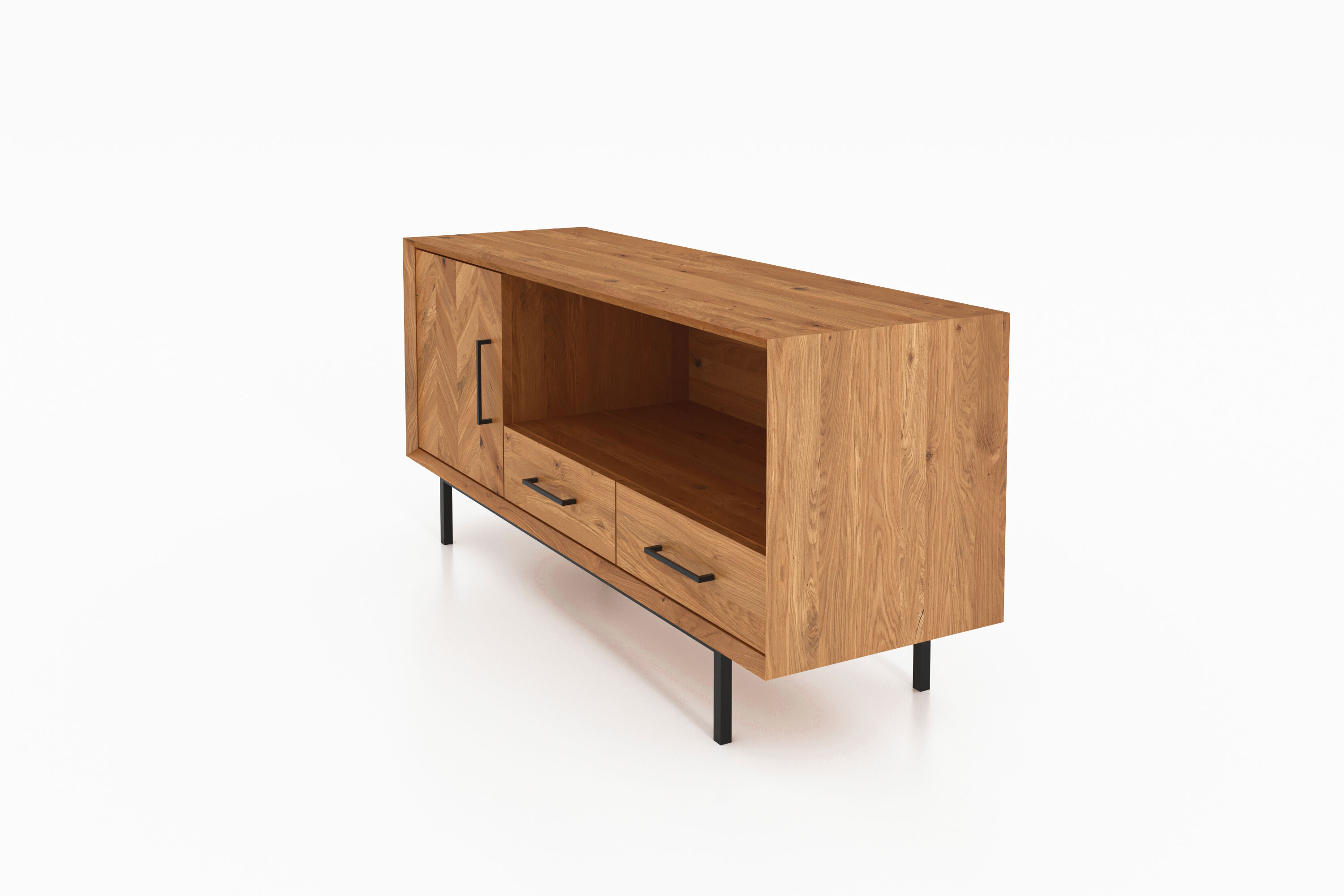 Sideboard 1 Tür & 2 Schubladen / Abies 2724
