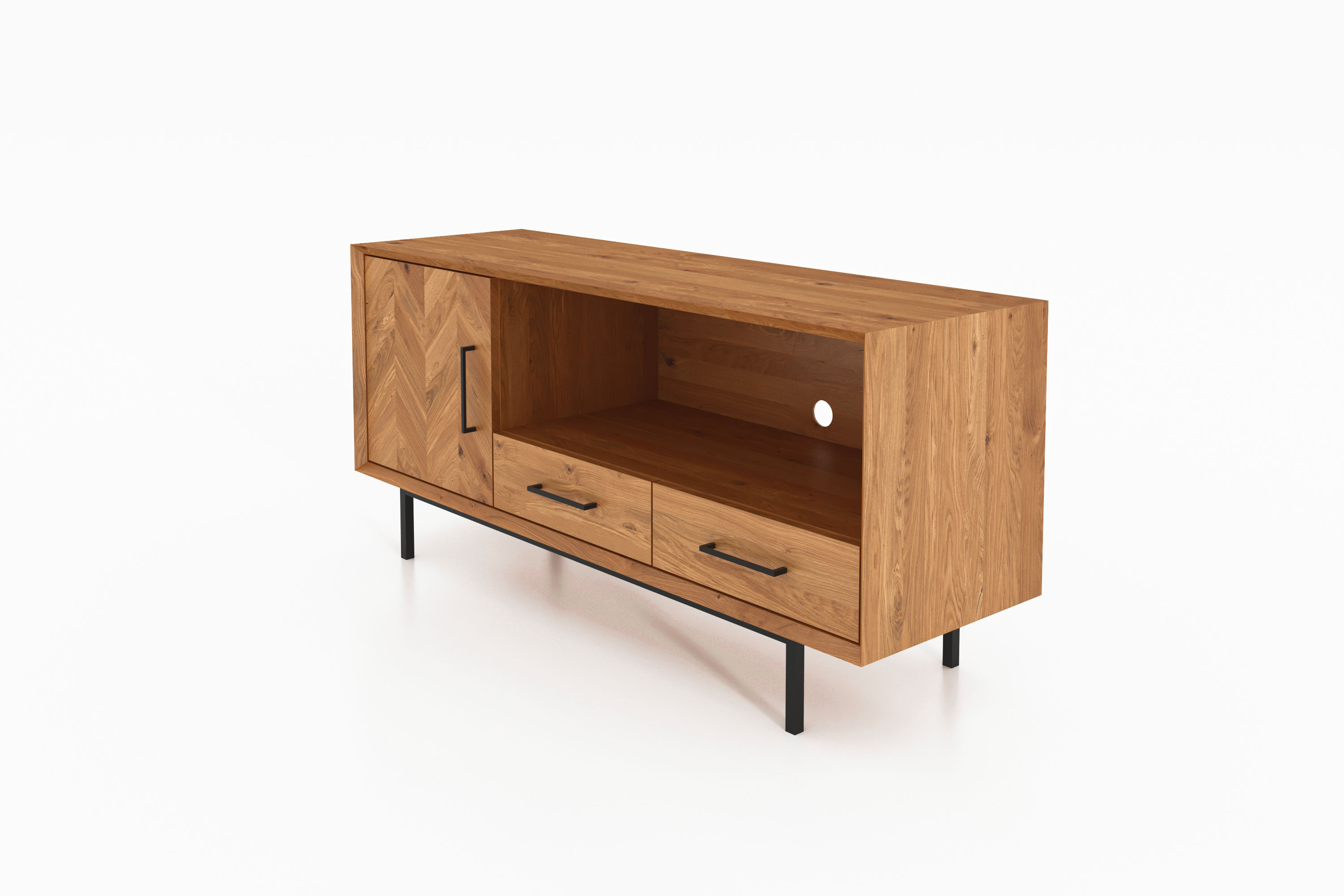 Sideboard 1 Tür & 2 Schubladen / Abies 2724