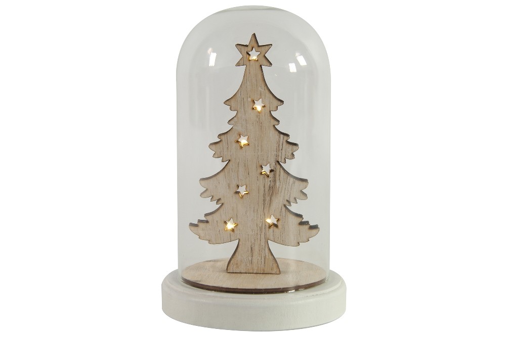 Weihnachtsbaum unter Glas