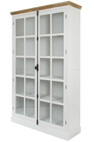 Vitrine Florence, mit 2 Glastüren