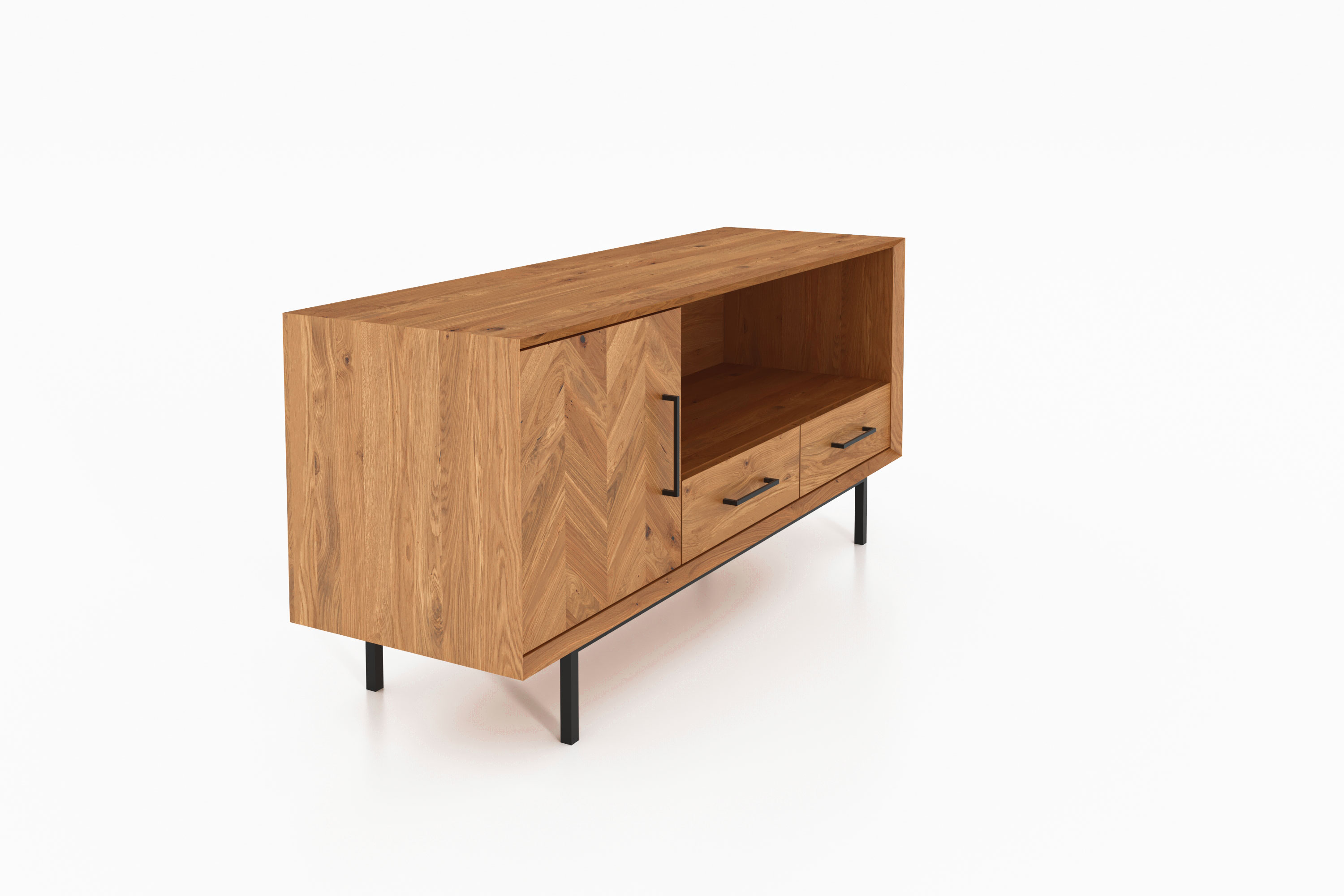Sideboard 1 Tür & 2 Schubladen / Abies 2724