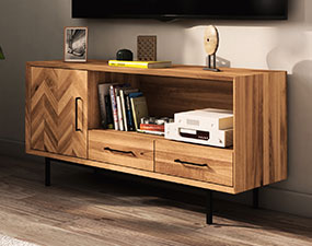 Sideboard 1 Tür & 2 Schubladen / Abies 2724