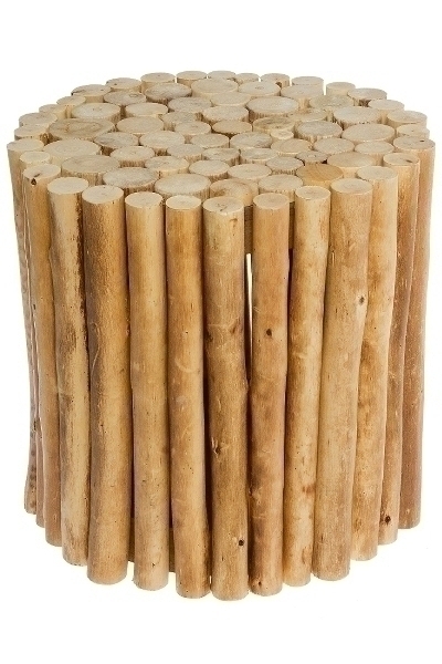 Holz Hocker  Hans, rund