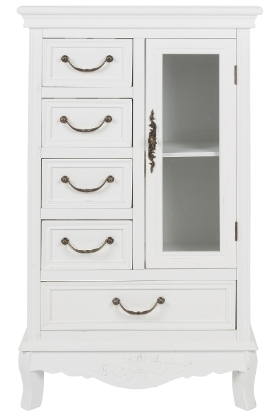 Schrank Elegance, mit 5 Schubladen und 1 Tür