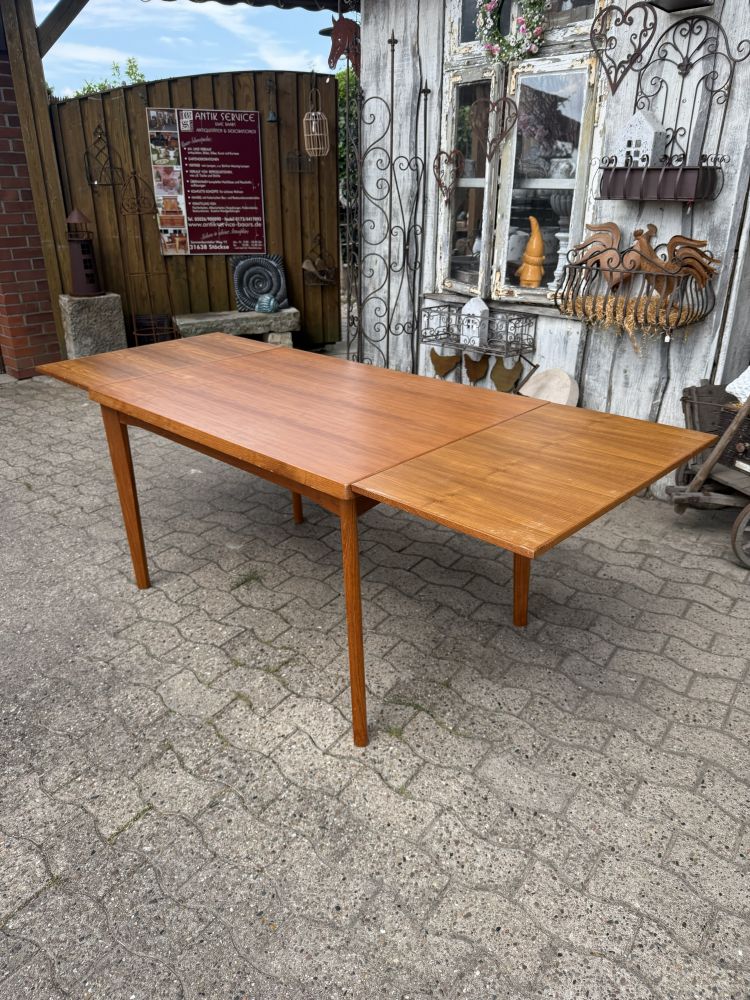 Esstisch „KOPENHAGEN 210“ – Original dänischer Ausziehtisch aus Teak | Made in Denmark