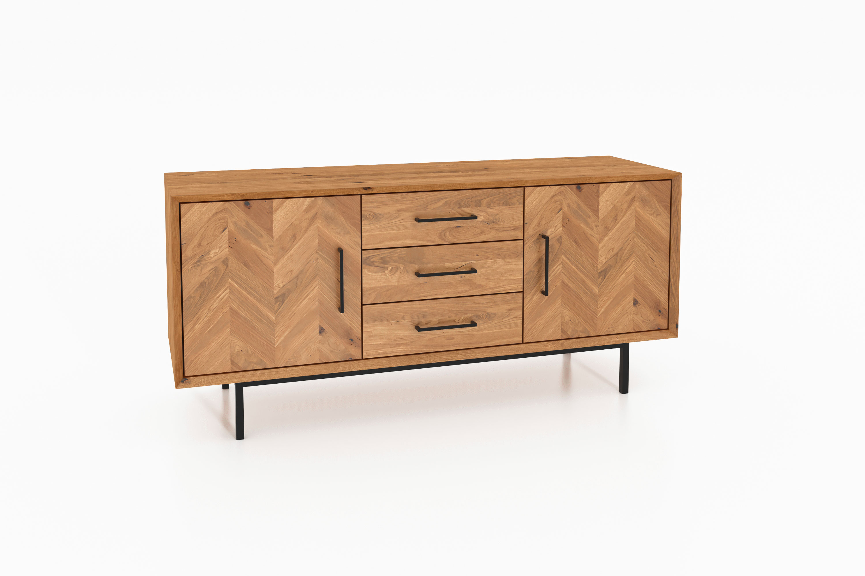 Sideboard mit 2 Türen & 3 Schubladen / Abies 2729