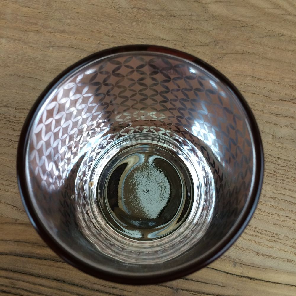 Teelicht in Kupfer Muster 2