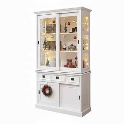 Buffetschrank HENRIK | Landhausschrank aus massiver Kiefer | WUNDERBAAReS