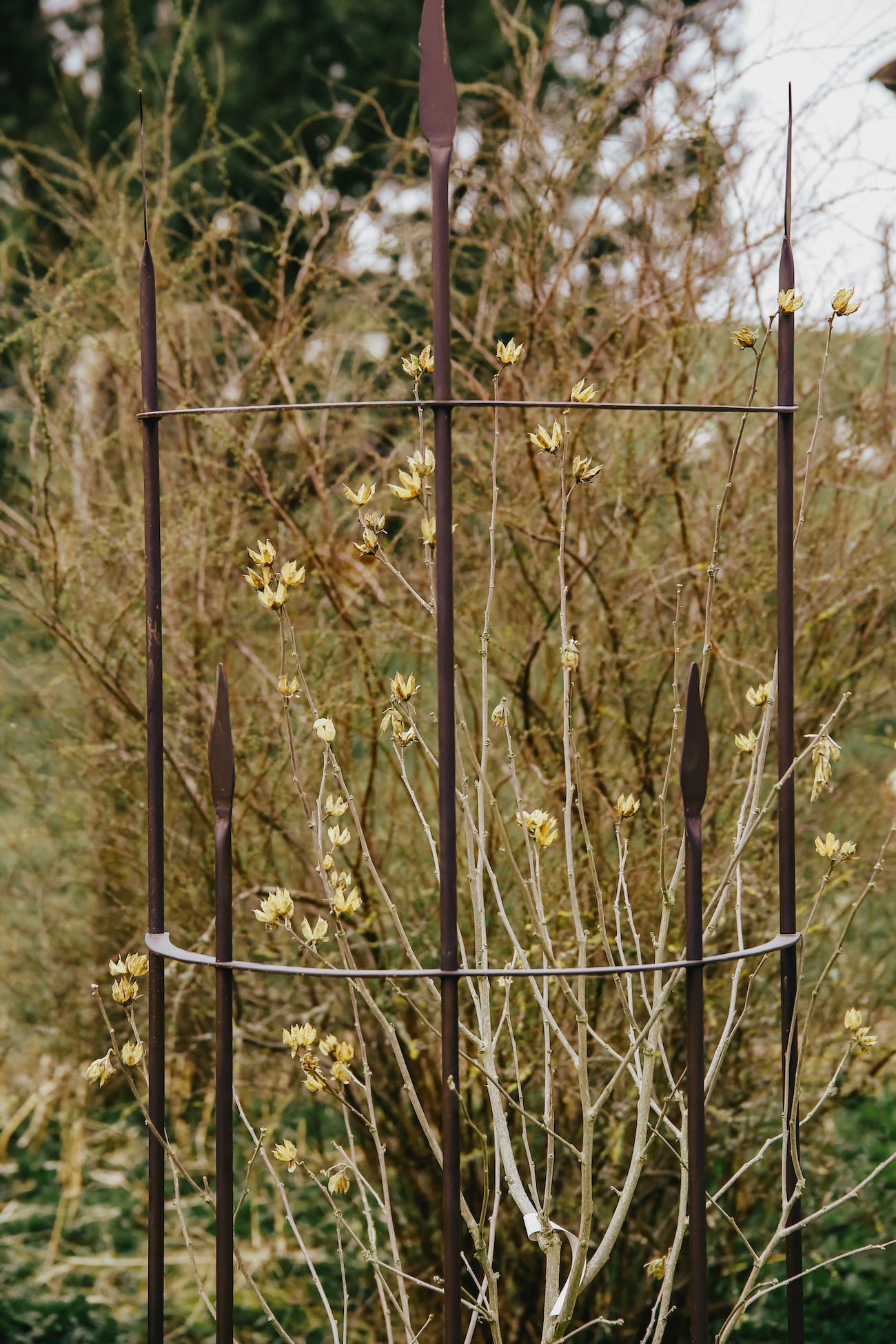 Rankgitter "GRAZIO" halbrund / H- 130 cm