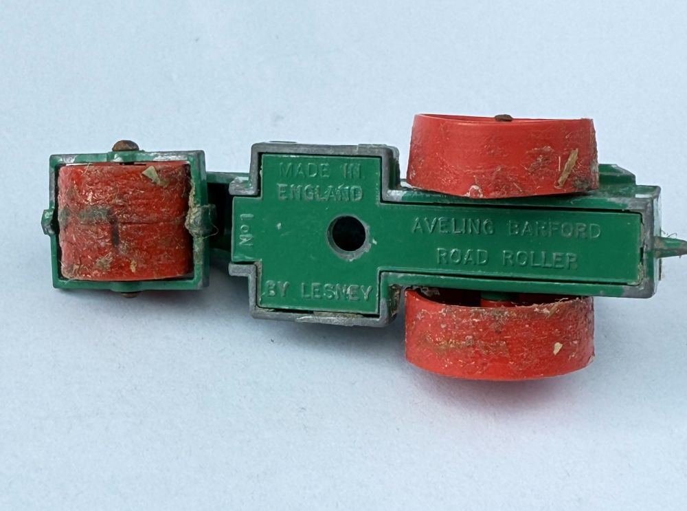Walze ROAD ROLLER By Lesney Nr. 1  – Vintage-Fahrzeug aus Metall, 60er/70er Jahre
