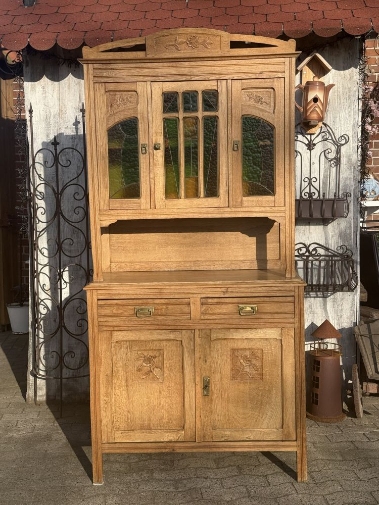 Jugendstil Buffetschrank aus Eichenholz